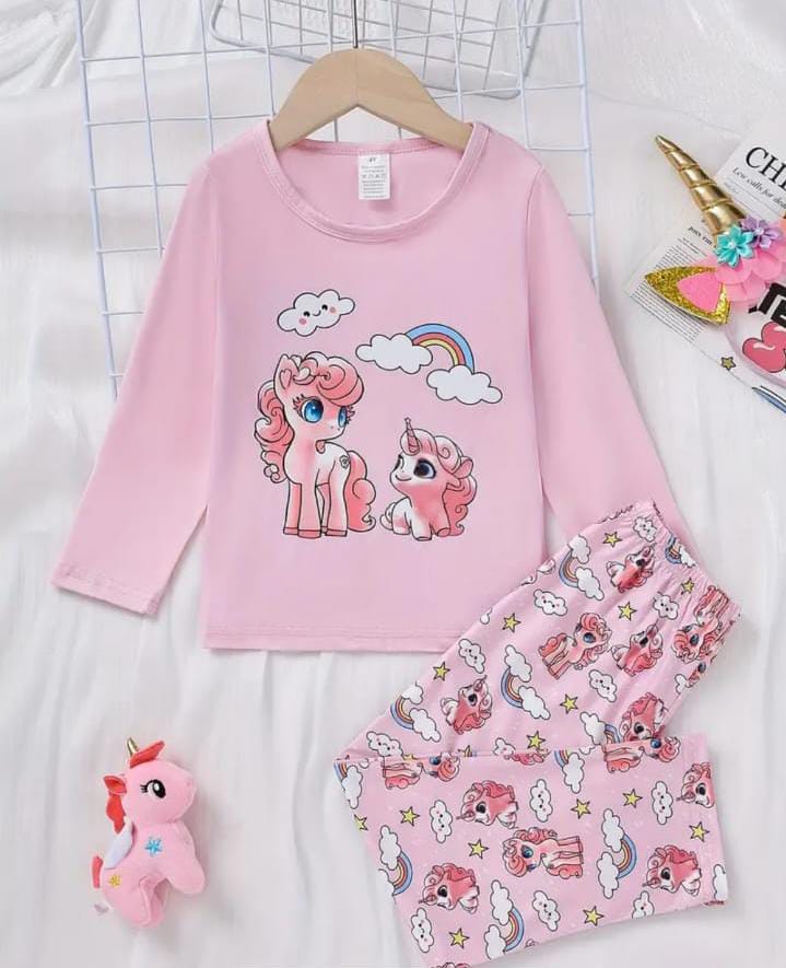 Kids Full Sleeves cute dog NIGHT SUIT