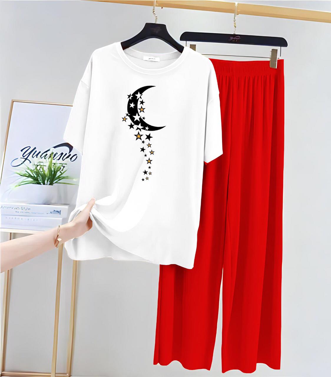 Cute White Winni The Pooh Printed Night Suit