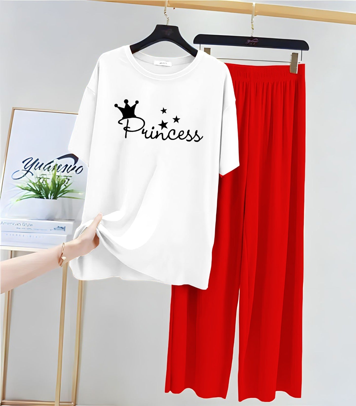 Cute White Winni The Pooh Printed Night Suit