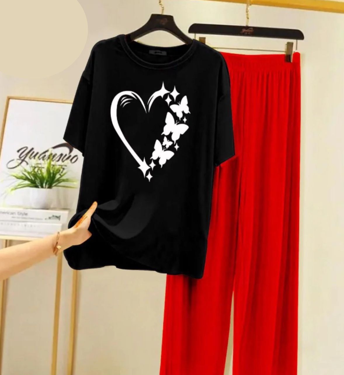 Cute Black Winni The Pooh Printed Night Suit