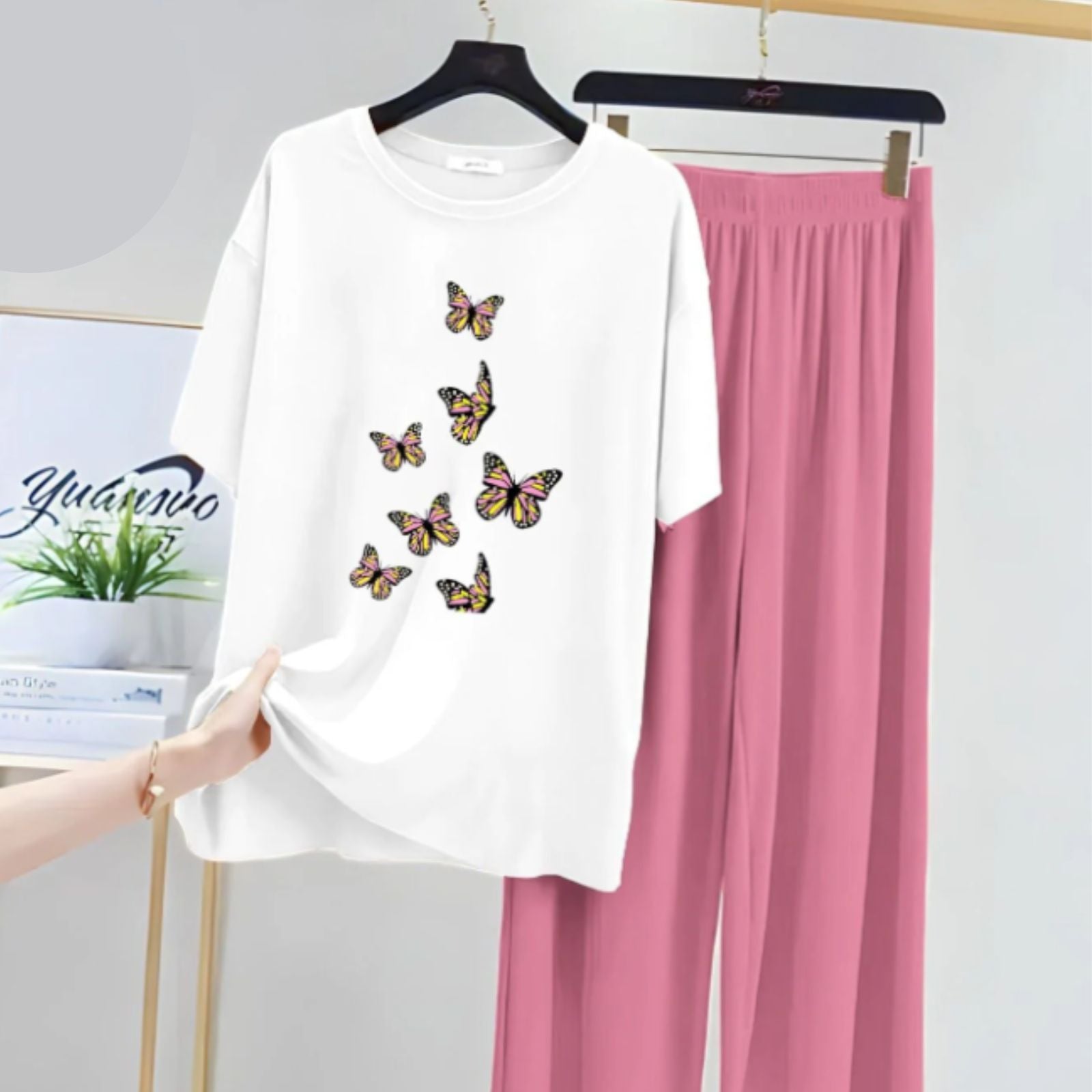 Cute white Winni The Pooh Printed Night Suit