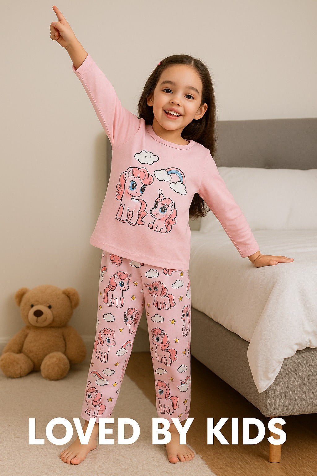 Kids Full Sleeves cute dog NIGHT SUIT
